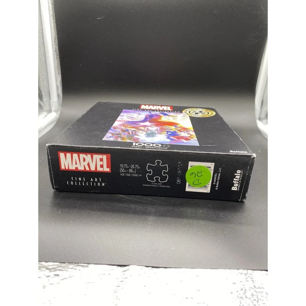 Captain America-Puzzle 1000 Pcs, Marvel Fine Art Collection- Limited Edition-New